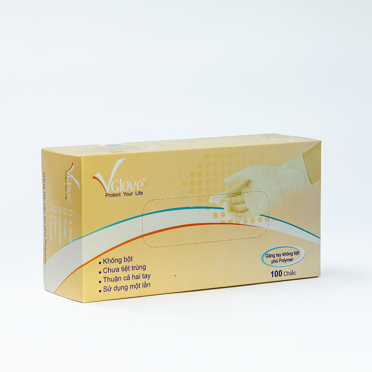 Găng tay y tế không bột Vglove 