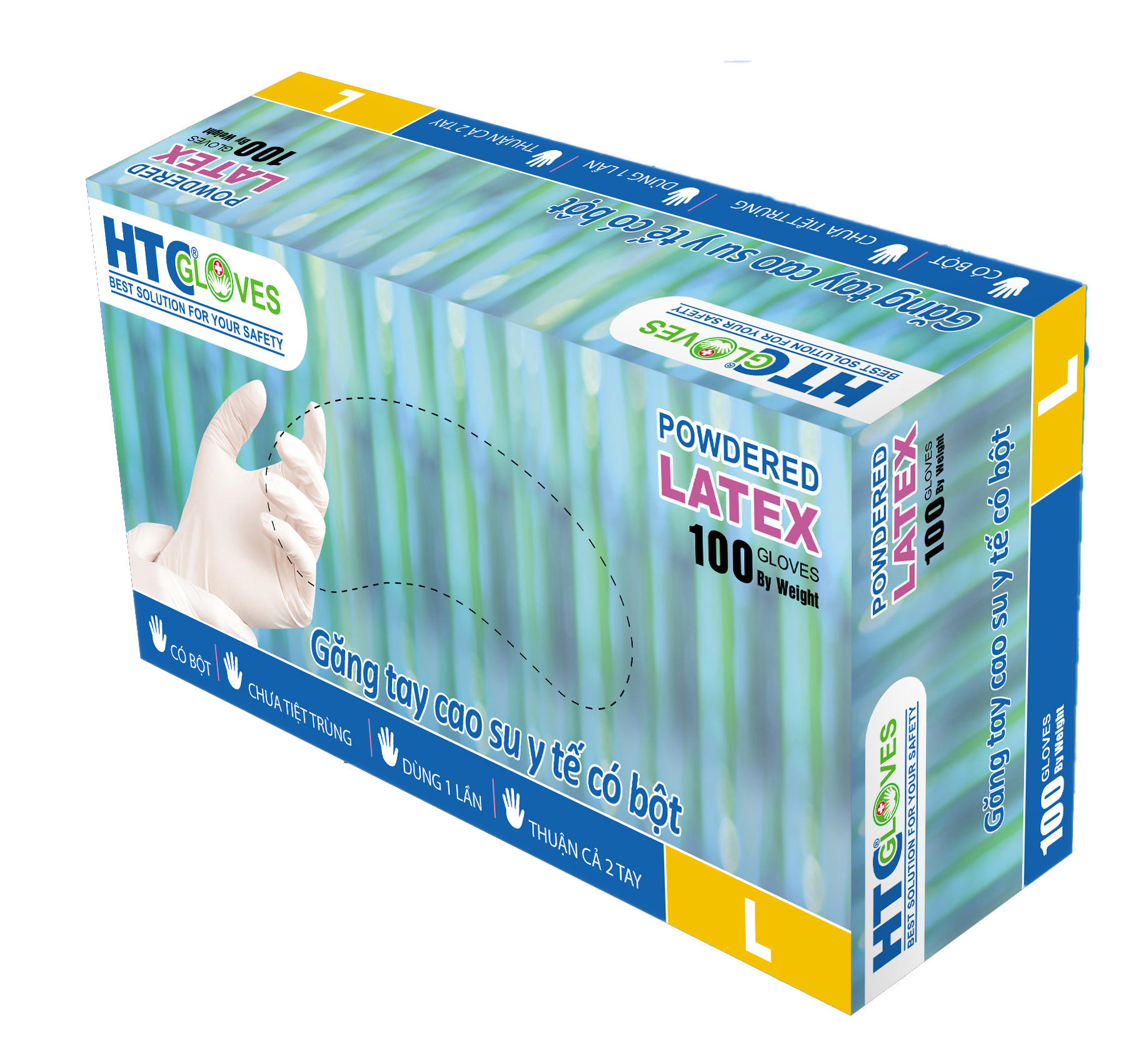 Găng tay Laetx Có Bột HTC